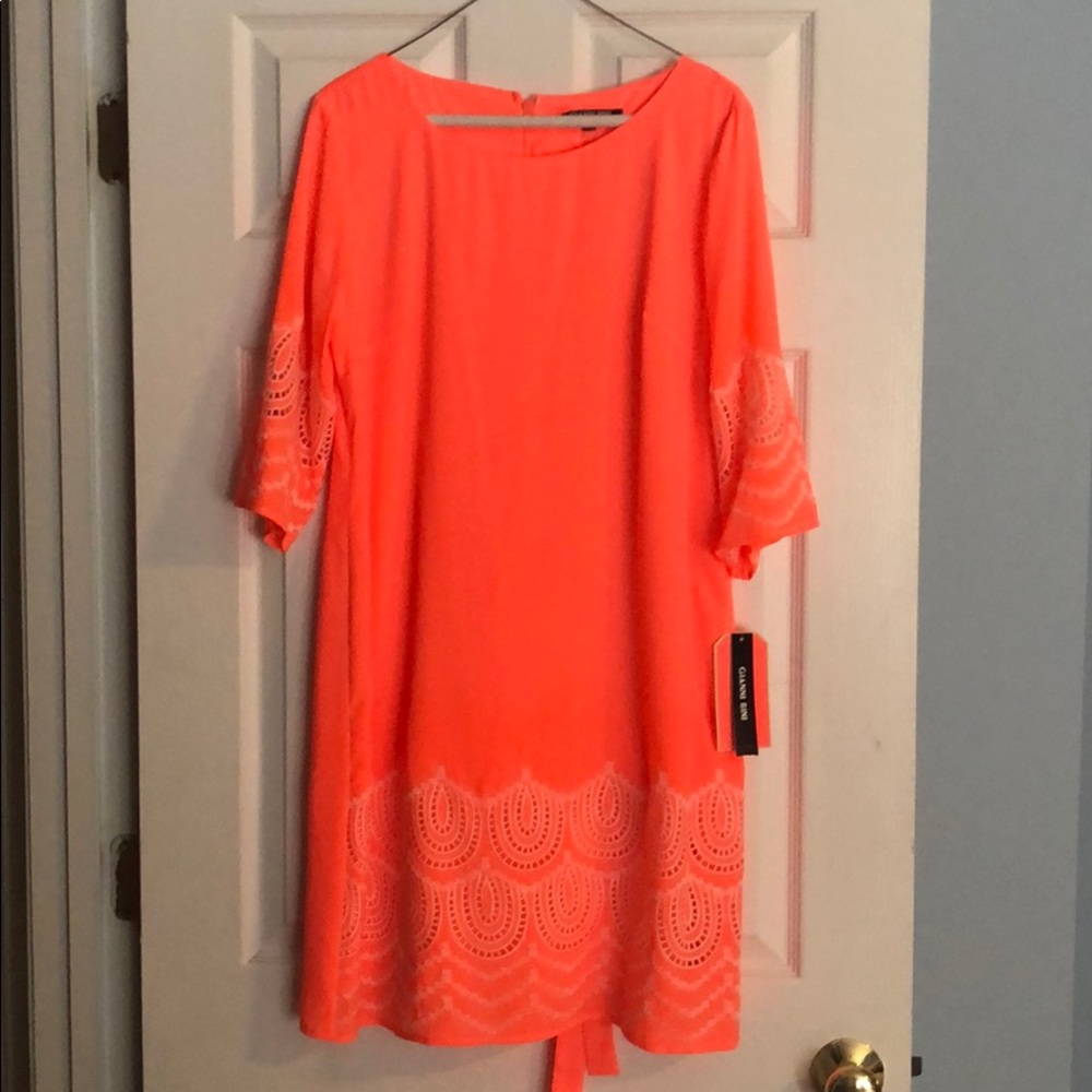 NWT Gianni Bini coral dress